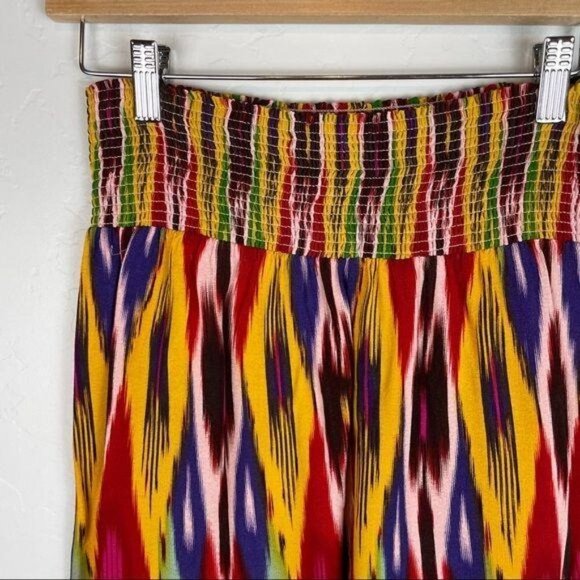 Anthropologie Vanessa Virginia Apolline Maxi Skirt Colorful Print Women's Sz XS - Picture 5 of 8